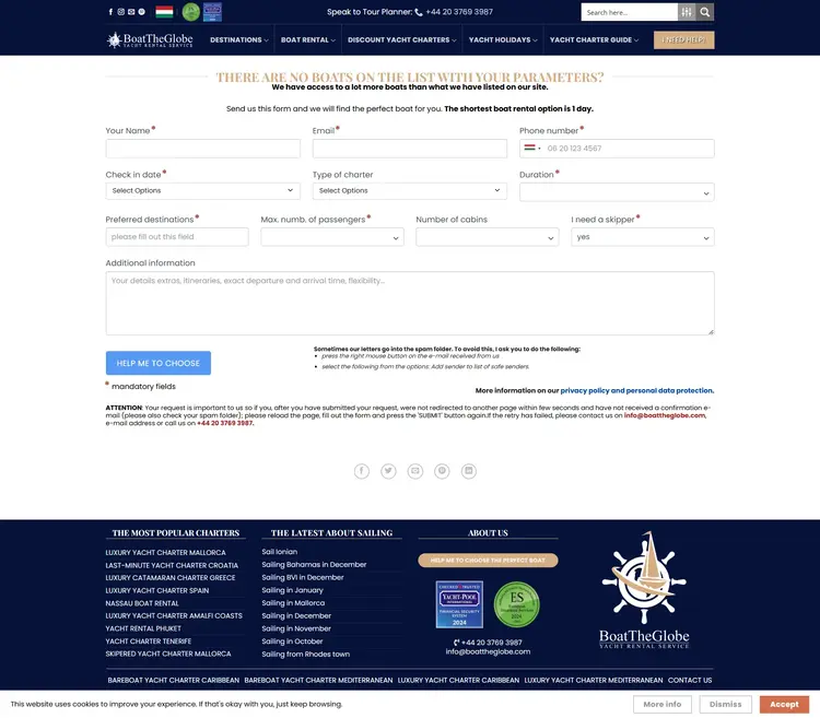 boattheglobe com hajó bérlés